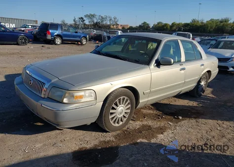 2008 Mercury Grand Marquis Ls from USA, damaged, VIN 2MEFM75V88X661850